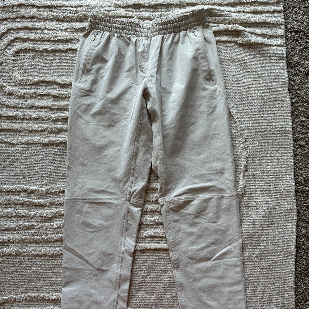 Outdoor Voices Bone Colored Athletic Pants